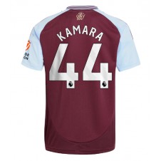 Aston Villa Boubacar Kamara #44 Hemmatröja 2024-25 Korta ärmar